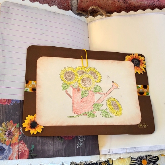 Hand made summer journal - Picture 6 of 15